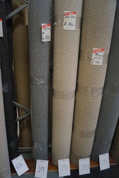 Oak wool rug. 205 * 330 cm.