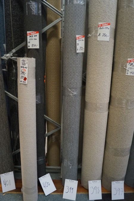 Flat woven rug. 250 * 400 cm.