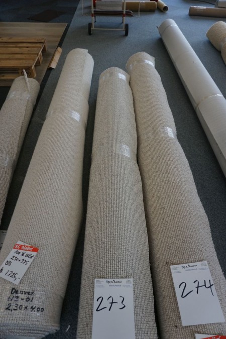 Denver wool rug. 220 * 500 cm.