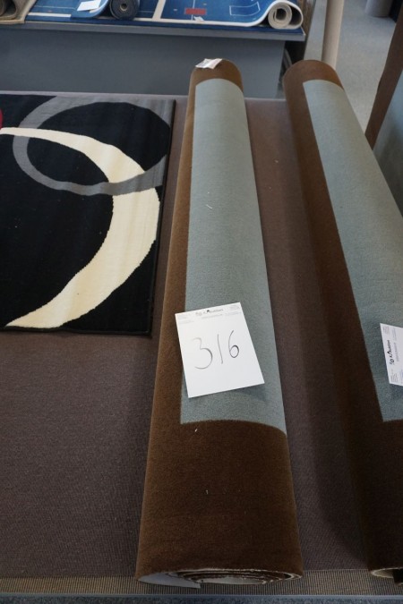 Velor custom rug. 202 * 240 cm.