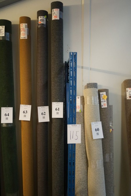 Scale room rug. 300 * 350cm. Dark grey.