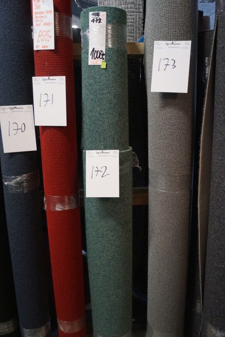 Ege dono grøn tæppe. 188*472 cm. 