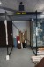 Hanging rack for custom rugs 3 compartments. 540 * 275 * 190 cm. With 3 spots. Brand: Prado.
