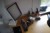 Office space with electric raising countertop 200 * 100 cm, radio, telephone etc.