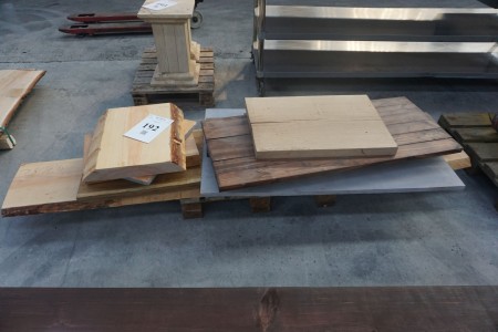 Various pieces of wood.