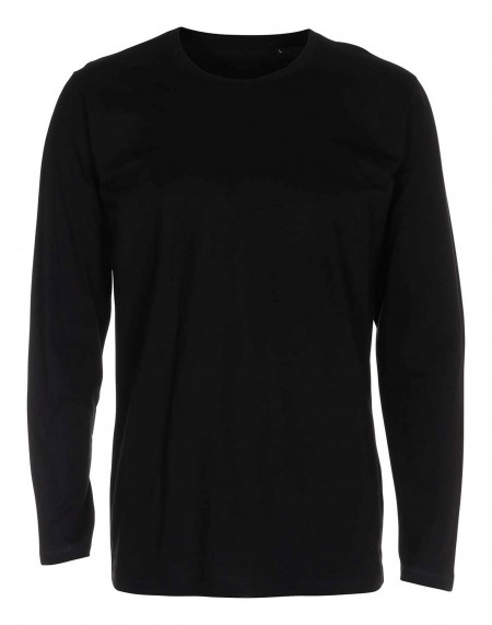 15 pcs. Long Sleeve T-SHIRT, BLACK, XL