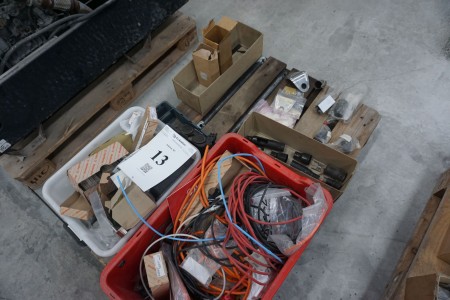 Various electrical parts.