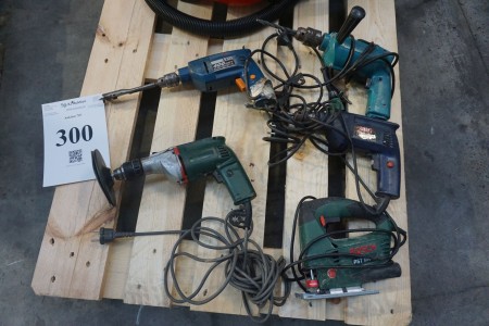 lot of power tools