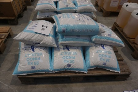 10 pingo road salt, 25 kg.
