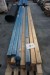 Untreated rustic boards thickness: 18mm, b: 10cm, l: 390cm, approximately 400m in total.