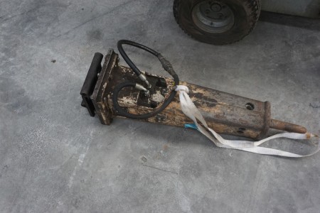 Concrete hammer for mini excavator, fits from 1-2 ton machine tested and ok