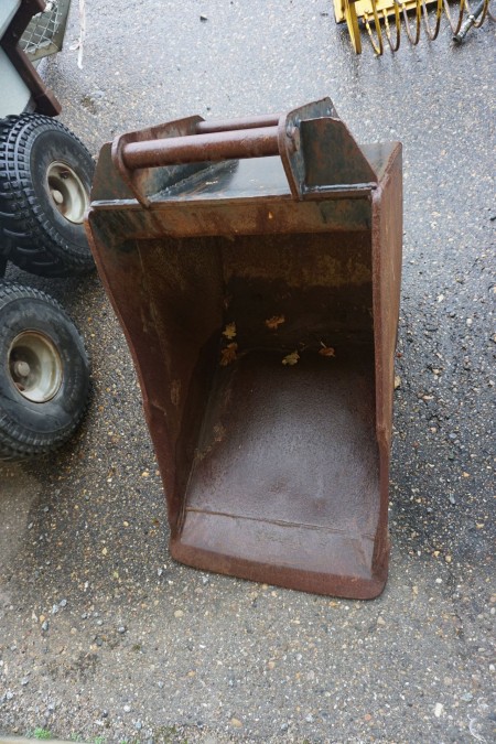 Excavator bucket with Hydremask change width 60 cm.