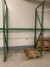 4 Pallet shelves, Height: 300 cm Width: 205 cm Depth: 108 cm.