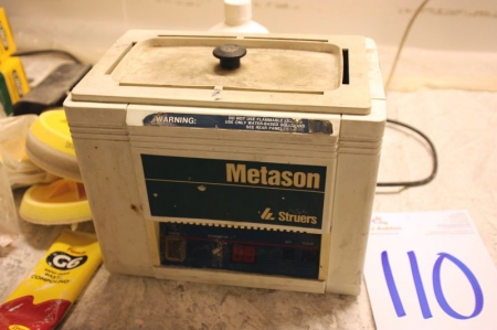 Metason ultrasonic cleaner model. S2200