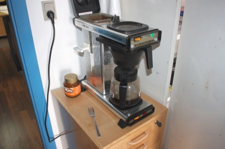 Mocca Coffee Maker Server 1.8 liters + drawer cabinet