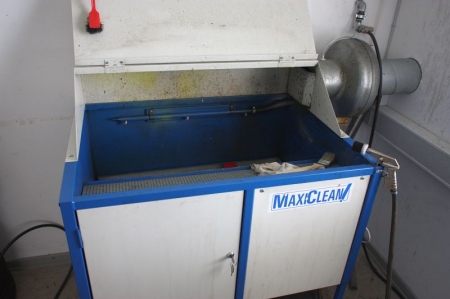 Tool Washer, MaxiClean, with extraction