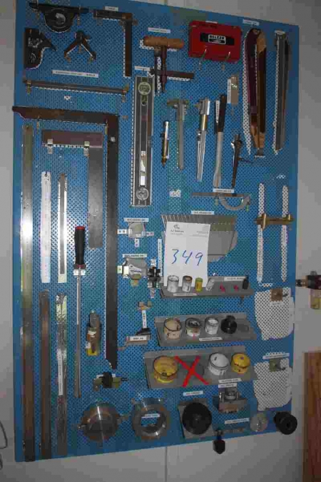 Tool panel including content: various hand tools, etc.