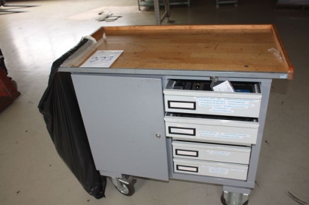 Tool Trolley with Content
