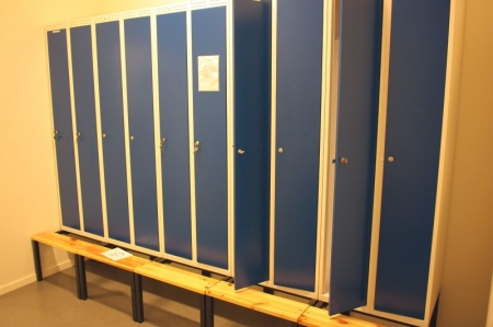 Lockers 5 x 2 compartments