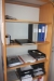 Electric sit / stand desk + chair + drawer + 5 shelves + tambour cupboard + 3 Pictures All without content. PC + phone not included