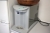 (2) kantineborde + (12) skalstole + køle-/fryseskab, Bosch + koldtvandsautomat + Kaffemaskine, Mocca Server + Køleskab, Whirlpool + microovn, Matsui + Miniovn, Ide Line Kitchen set + (3) billeder + reol