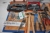 Værktøjsrullevogn med diverse værktøjer