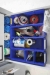 Værktøjsrullevogn, Finderup. Påbygget værktøjskasse, Stahlwille + Akuskruemaskine, Black & Decker + El-varmepistol + kabeltromle, 40 m + indhold