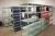9 section  steel shelving without content
