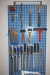 2 Tool Panels including content various tools + approx. 7 clamps.