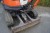 Kubota Mini Digger U20-3a 5304 hours. Year 2006 Grave and planer bucket.