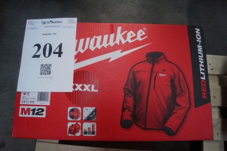 Electric heat jacket, Brand: Milwaukee, size xxxl.