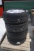 4 alloy wheels with tires, 235 / 50x18.