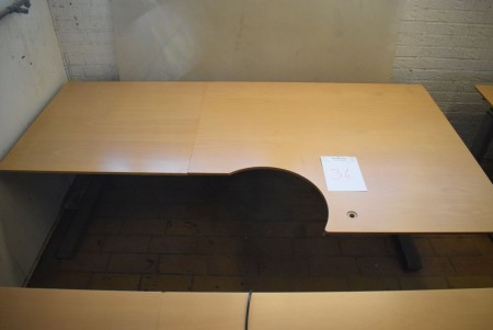 Electric raised sink table, cannot raise / lower 200x110 cm