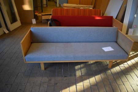 Retro sofa bed 205.5x87x67.5 cm