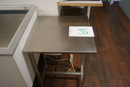 Stainless steel table 55x54x70
