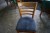Tisch mit 8 Stühlen 291x80 cm mit zusätzlicher Platte.