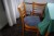 2 Tische mit 8 Stühlen. 120 x 80 cm