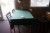 3 Stück Tische mit 12 Stühlen 120x80 cm + kleiner Tisch
