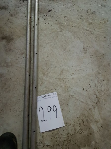 Stainless nozzle tube 1 "33mm. Approx. 6 m