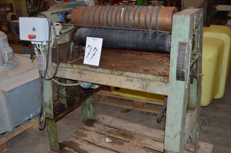Rulle maskine anvendelse måske limning af laminat
