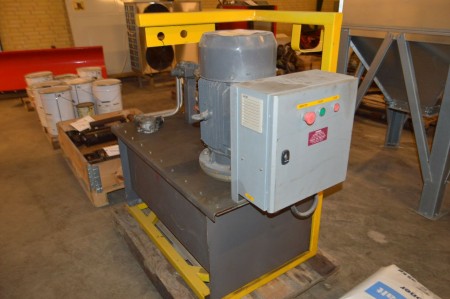 Pump station hydraulics 15kw