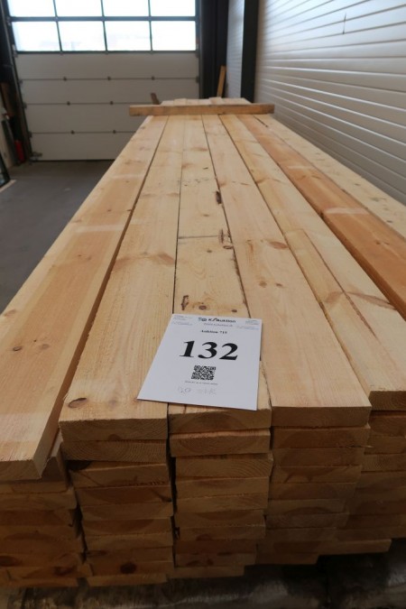 20 pcs. rough boards 33x125 mm. Length 480 cm