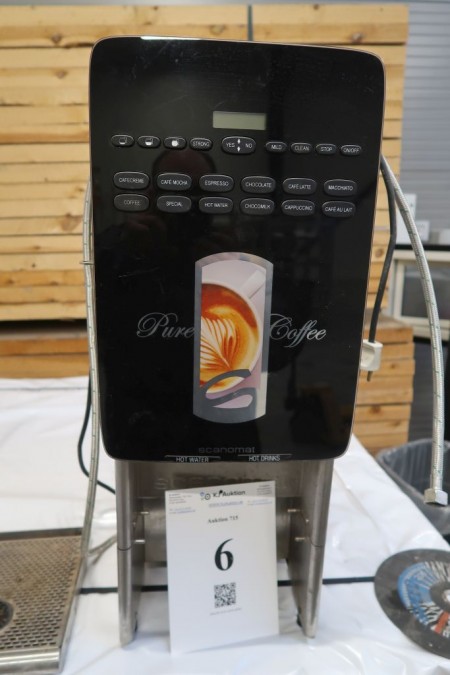 Kaffeemaschine Scanomat mit Wasserfilter