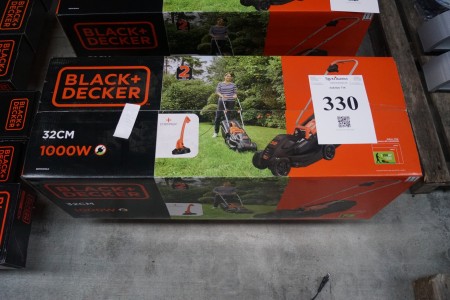 BLACK + DECKER lawn mower, model bemw351gl3