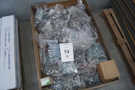 Lot of bolts, nuts, washers etc.