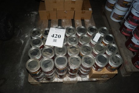 Baumschutz, ca. 54 Eimer mit 0,9 Liter schwedischem Rot