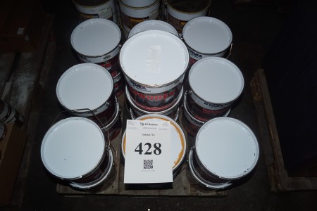 Holzschutz, 19 Eimer à 4,5 Liter, schwedisch rot