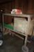 Welding table with welding machine b140 x d69 x h93