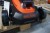 BLACK + DECKER battery lawn mower, model clm3820 with battery and charger