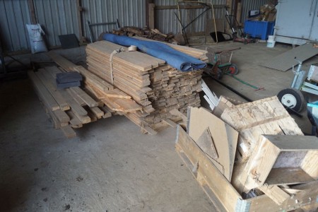 Lot of various timber.